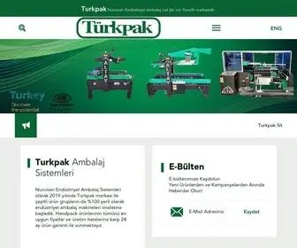 Turkpak.com.tr(Ambalaj ve Paketleme Makinaları) Screenshot