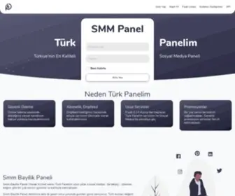 Turkpanelim.com(Sosyal medya) Screenshot