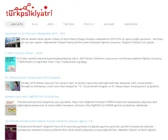 Turkpsikiyatri.org(TürkPsikiyatri) Screenshot