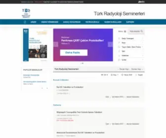 Turkradyolojiseminerleri.org(Türk) Screenshot