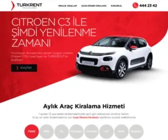 Turkrent.com(Aylık Araç Kiralama) Screenshot