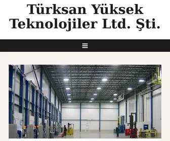 Turksan.com(Türksan) Screenshot