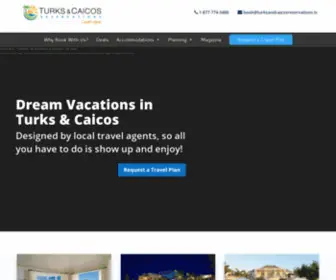 Turksandcaicosreservations.tc(Best Local Travel Agents & Vacation Designers) Screenshot