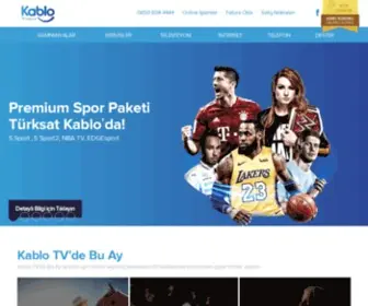 Turksatkablo.com(Türksat) Screenshot