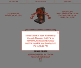 Turksinnkebab.com(Döner) Screenshot