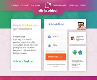 Turksohbet.net Screenshot