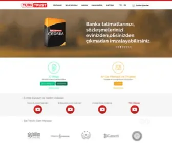 Turktrust.com(TÜRKTRUST) Screenshot