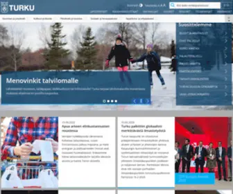 Turku.fi(Turun kaupunki) Screenshot