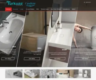 Turkuazseramik.com.tr("Banyolar) Screenshot