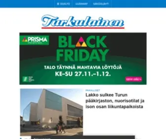 Turkulainen.fi(Etusivu) Screenshot