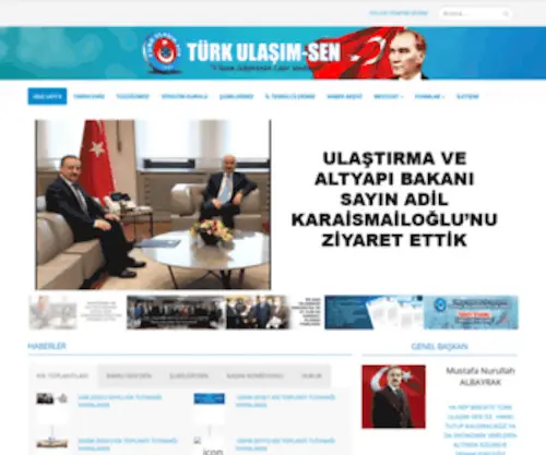 Turkulasimsen.org.tr(TÜRK ULAŞIM) Screenshot