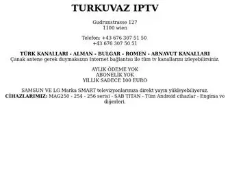 Turkuvaz.at(Turkuvaz IPTV Antensiz canli tv izle) Screenshot