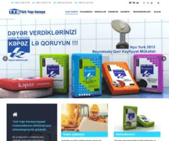 Turkyapi.az(Türk Yapı Sənaye MMC) Screenshot