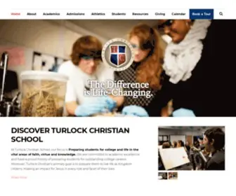 Turlockchristian.com(The difference is life) Screenshot