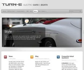 Turn-E.de(Electric cars and boats) Screenshot
