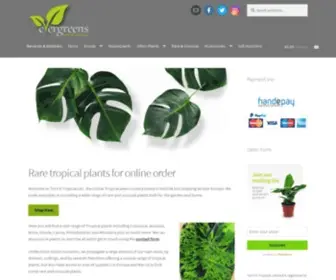 Turn-IT-Tropical.co.uk(Rare & Unique Tropical Plants For Sale) Screenshot