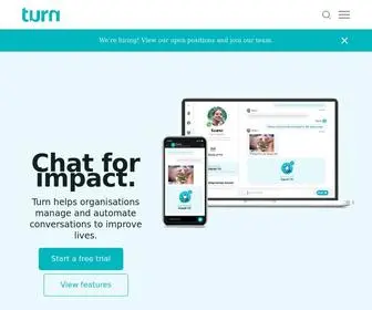 Turn.io(Chat for impact) Screenshot