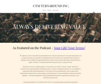 Turnaround-CTM.com(Turnaround Specialists) Screenshot