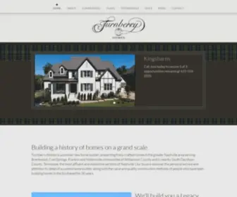 Turnberryhomes.com(Luxury Homes Nashville) Screenshot