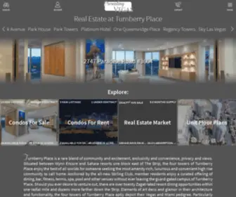 Turnberryplace.com(Real Estate at Turnberry Place) Screenshot