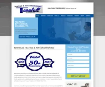 Turnbullhvacr.com(HVAC Services) Screenshot