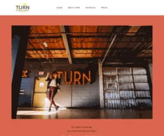 Turncardiojamstudio.com(Turn Cardio Jam Studio) Screenshot