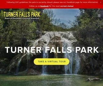 Turnerfallspark.com(Turner Falls Park) Screenshot