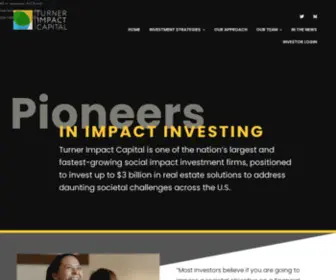 Turnerimpact.com(Turner Impact Capital) Screenshot