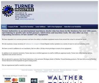 Turnerind.com(Turner Industries) Screenshot