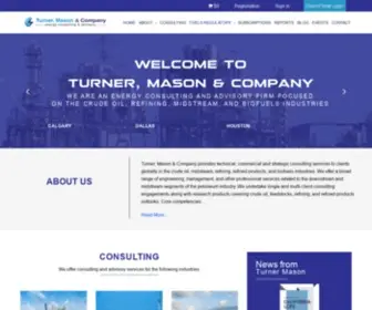 Turnermason.com(Energy consulting & advisory) Screenshot