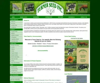Turnerseedinc.com(Turner Seed Inc) Screenshot