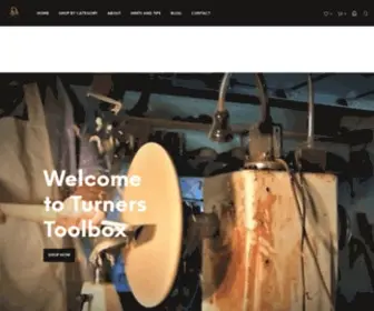 Turnerstoolbox.com(Woodturning Tools) Screenshot