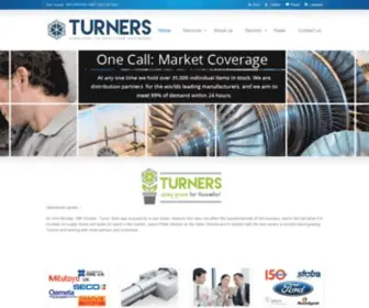 Turnertools.com(Turners) Screenshot