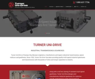 Turnerunidrive.com(Industrial Gearboxes) Screenshot