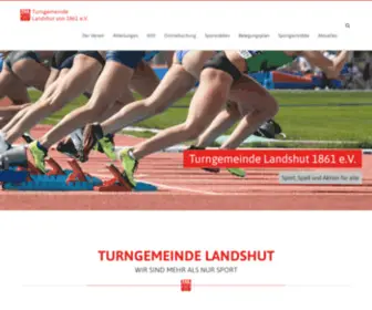 Turngemeinde-Landshut.de(Turngemeinde Landshut) Screenshot