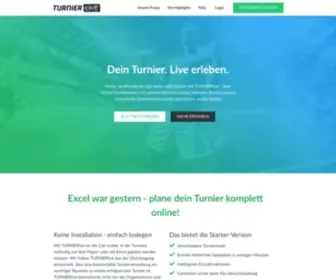 Turnier.live(Startseite) Screenshot