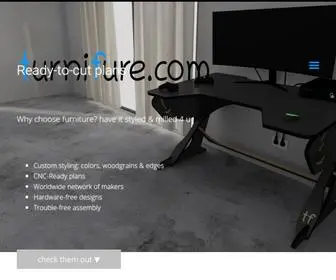 Turnifure.com(Furniture with a spin) Screenshot