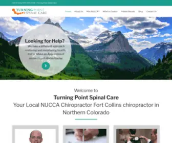 Turningpointspinalcare.com(Turning Point Spinal Care) Screenshot