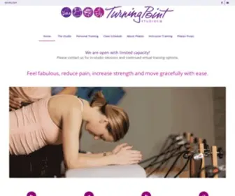 Turningpointstudios.com(Pilates Studio) Screenshot