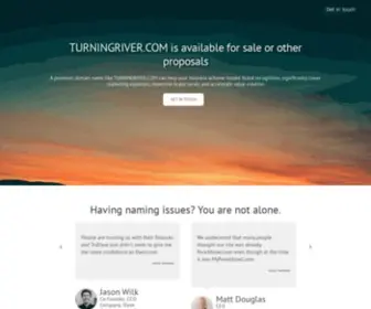 Turningriver.com(A unique opportunity to secure for your brand) Screenshot