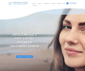 Turningtidesed.com(Eating Disorder Treatment Center in Jacksonville) Screenshot