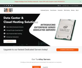 Turnkeyinternet.net(Best Colocation & Managed Services) Screenshot