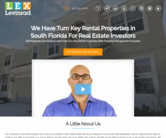 Turnkeypropertiesinflorida.com(Lex Levinrad's Turnkey Properties) Screenshot