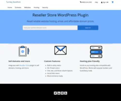 TurnkeyStorefront.dev(Turnkey Storefront) Screenshot