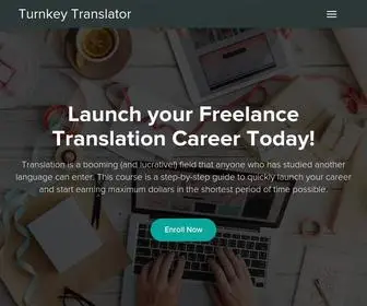 Turnkeytranslator.com(Turnkey Translator) Screenshot