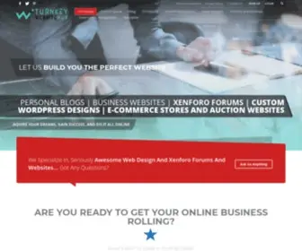 Turnkeywebsitehub.com(Specializing in building your business on the internet) Screenshot