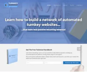 Turnkeywebsitesblueprint.com(Turnkey Websites Blueprint) Screenshot