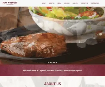 Turnntender.co.zm(Turn 'n Tender Steakhouse) Screenshot