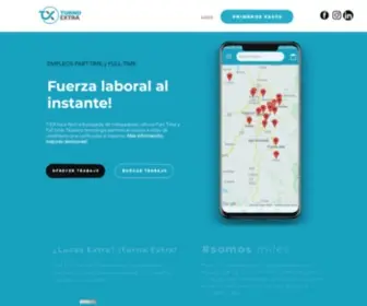 Turnoextra.cl(Postula a empleos diariamente) Screenshot