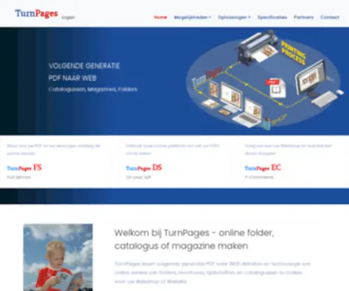 Turnpages.nl(Welkom bij TurnPages) Screenshot